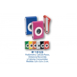 Podómetro: 15123
