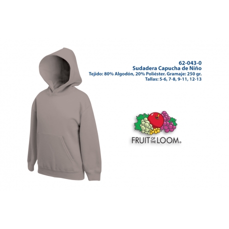 Sudadera Niño: 620430G